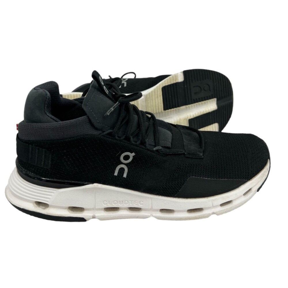 On Cloud Cloudnova Shoes 9 womens running sneakers phantom white 26.99113